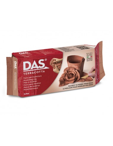 Pasta das terracota para modelar seca...