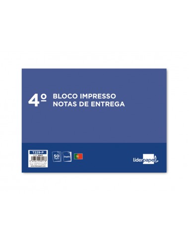 Talonario liderpapel entregas cuarto...