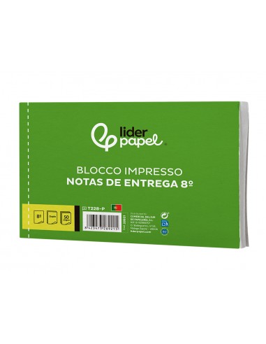 Talonario liderpapel entregas octavo...