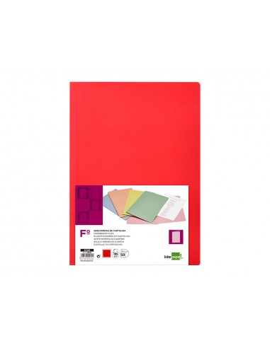 Subcarpeta liderpapel folio rojo...