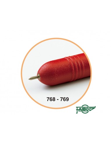 Punzon faibo plastico con punta de...