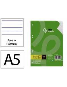 Recambio liderpapel a5 100...