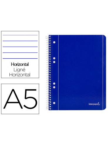 Cuaderno espiral liderpapel a5 micro...
