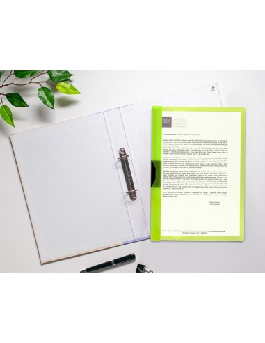 Carpeta liderpapel dossier pinza...