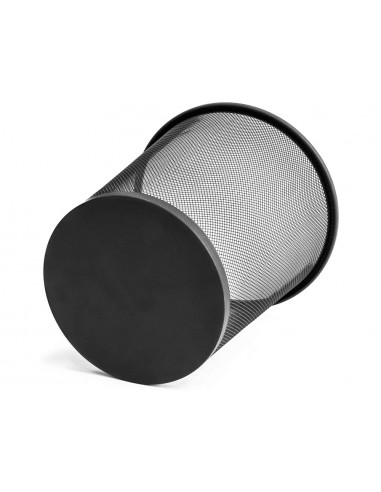 Papelera metalica q-connect rejilla...