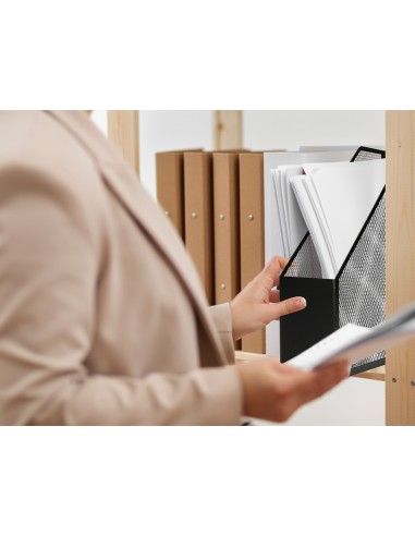 Revistero metalico q-connect rejilla...