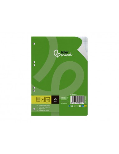 Recambio liderpapel din a5 100 hojas...