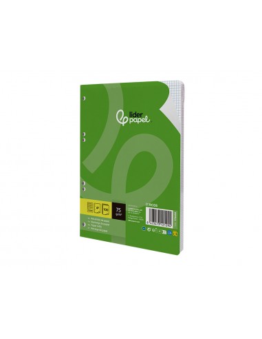 Recambio liderpapel din a5 100 hojas...