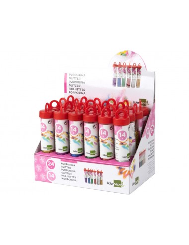 Purpurina liderpapel fantasia colores...