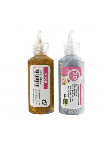 Purpurina pegamento liderpapel...