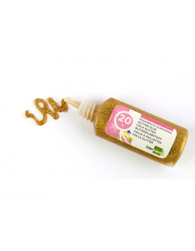 Purpurina pegamento liderpapel...