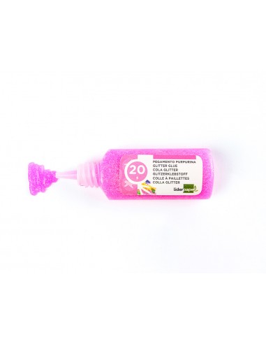 Purpurina pegamento liderpapel...