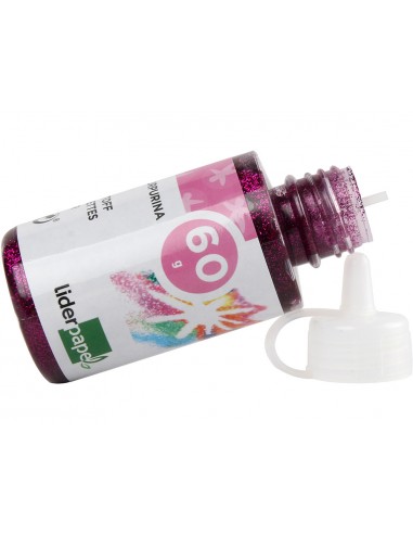 Purpurina pegamento liderpapel...