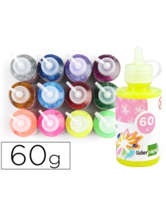 Purpurina pegamento...