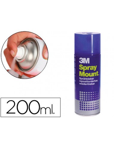 Pegamento 3m spray mount adhesivo...