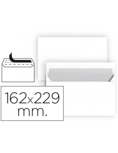 Sobre liderpapel n 11 blanco din c5...