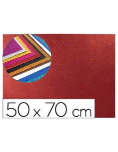 Goma eva con purpurina...