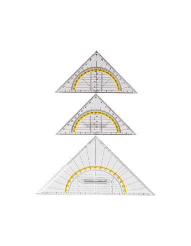 Escuadra liderpapel geometria 16 cm...