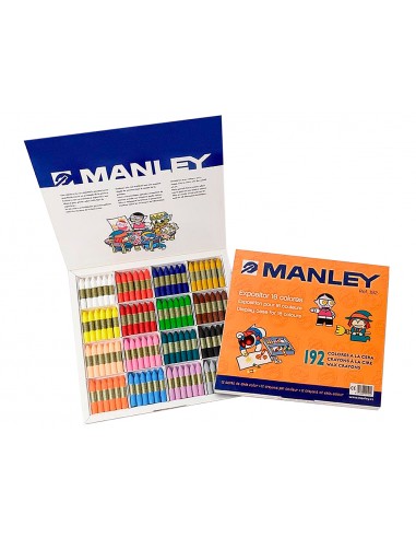 Lapices cera manley school pack de...
