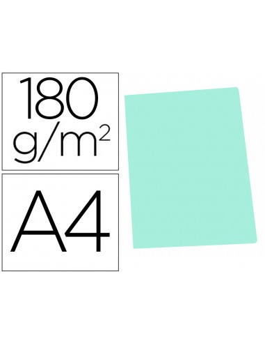 Subcarpeta cartulina gio din a4 verde...