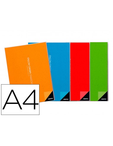 Cuaderno memo-notas additio a4...