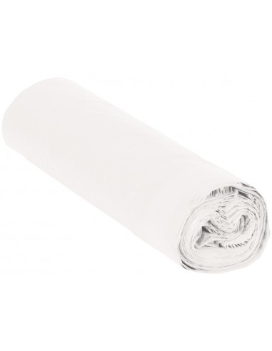 Bolsa basura domestica blanca 52x60cm...