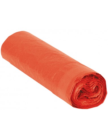 Bolsa basura domestica roja 52x60cm...