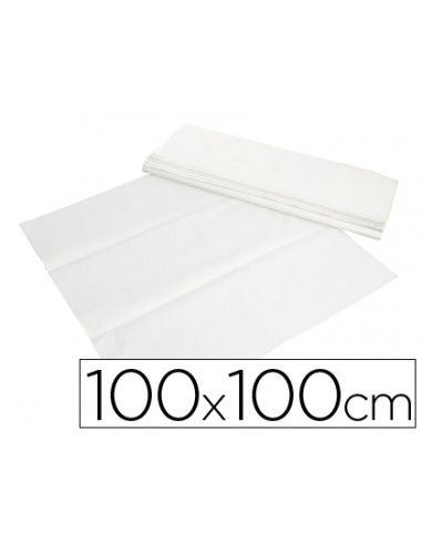 Mantel de papel blanco en hojas...