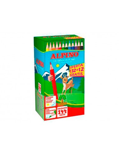 Lapices de colores alpino school pack...