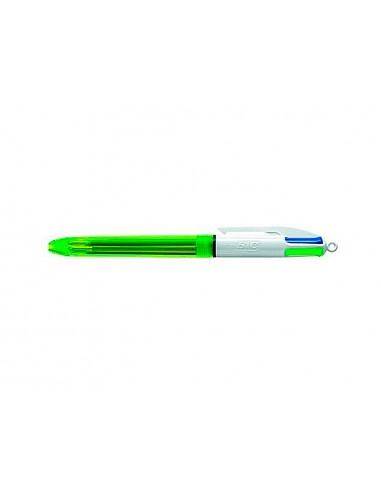 Boligrafo bic cuatro colores azul /...