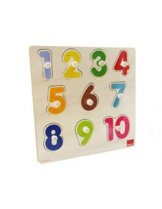 Puzle goula numeros 10 piezas