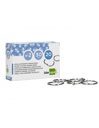 Anilla bisagra liderpapel niquelada...