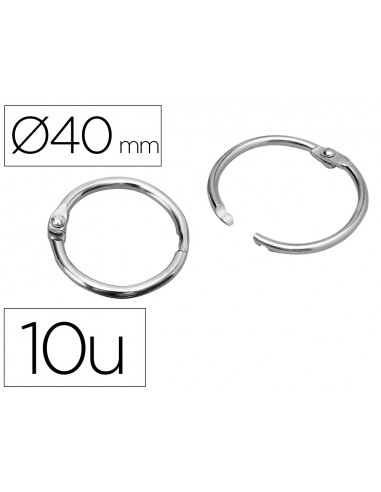 Anilla bisagra liderpapel niquelada...