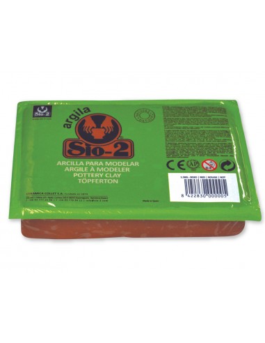 Arcilla argila sio-2 color rojo...