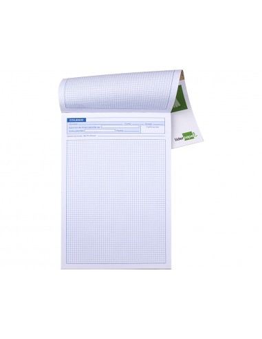 Bloc examenes liderpapel cuadro 4mm...