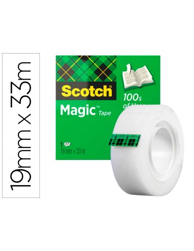 Cinta adhesiva scotch-magic invisible...