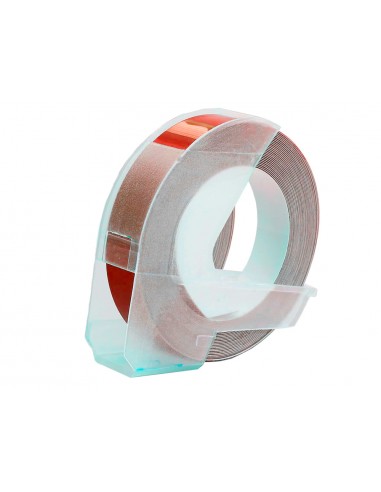 Cinta dymo 3d 9mm x 3 mt roja...