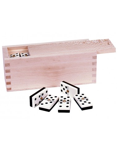 Domino profesional chamelo caja madera