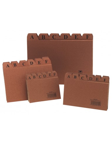 Indice fichero carton nº1 65x95 mm