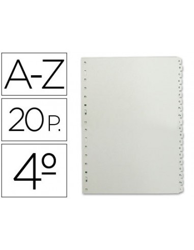 Separador alfabetico multifin 3002...