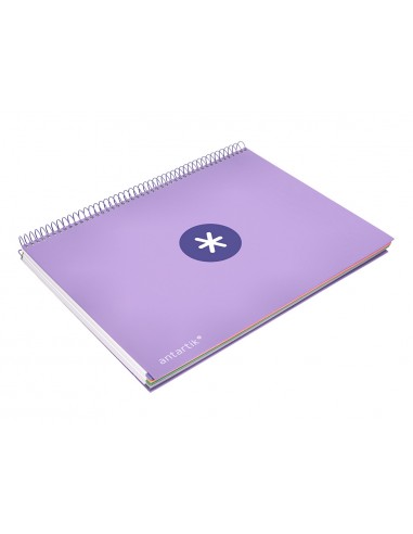 Cuaderno espiral a4 micro antartik...