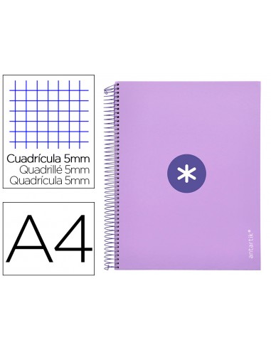 Cuaderno espiral a4 micro antartik...