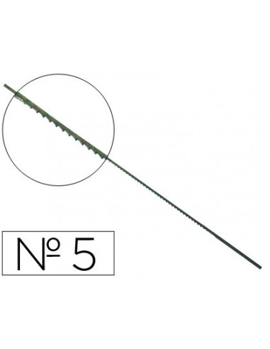 Pelos de segueta madera nº5 caja de...