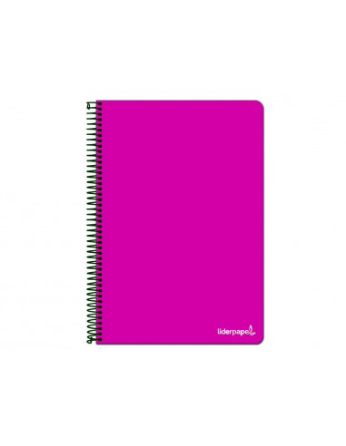 Cuaderno espiral liderpapel folio...