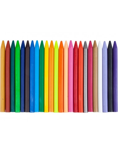 Lapices cera liderpapel caja de 24...