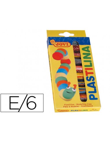 Plastilina jovi estuche de 10 barras...