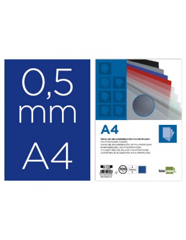 Tapa encuadernacion liderpapel...