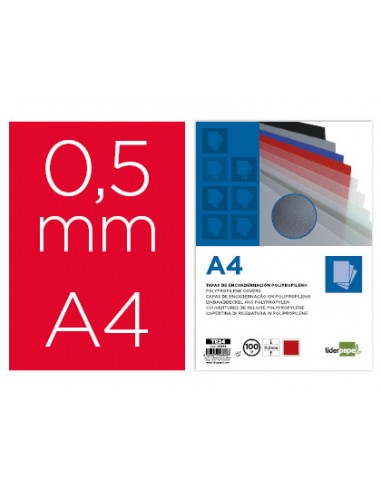 Tapa encuadernacion liderpapel...