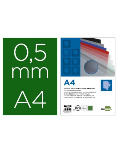 Tapa encuadernacion liderpapel...