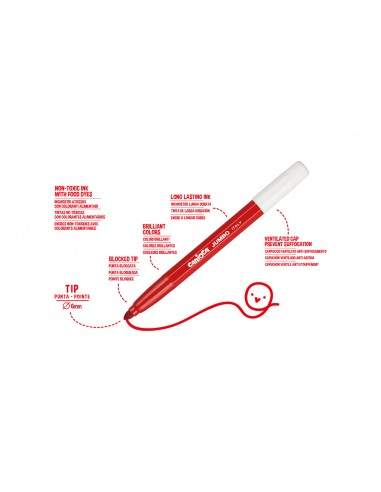 Rotulador carioca jumbo punta gruesa...